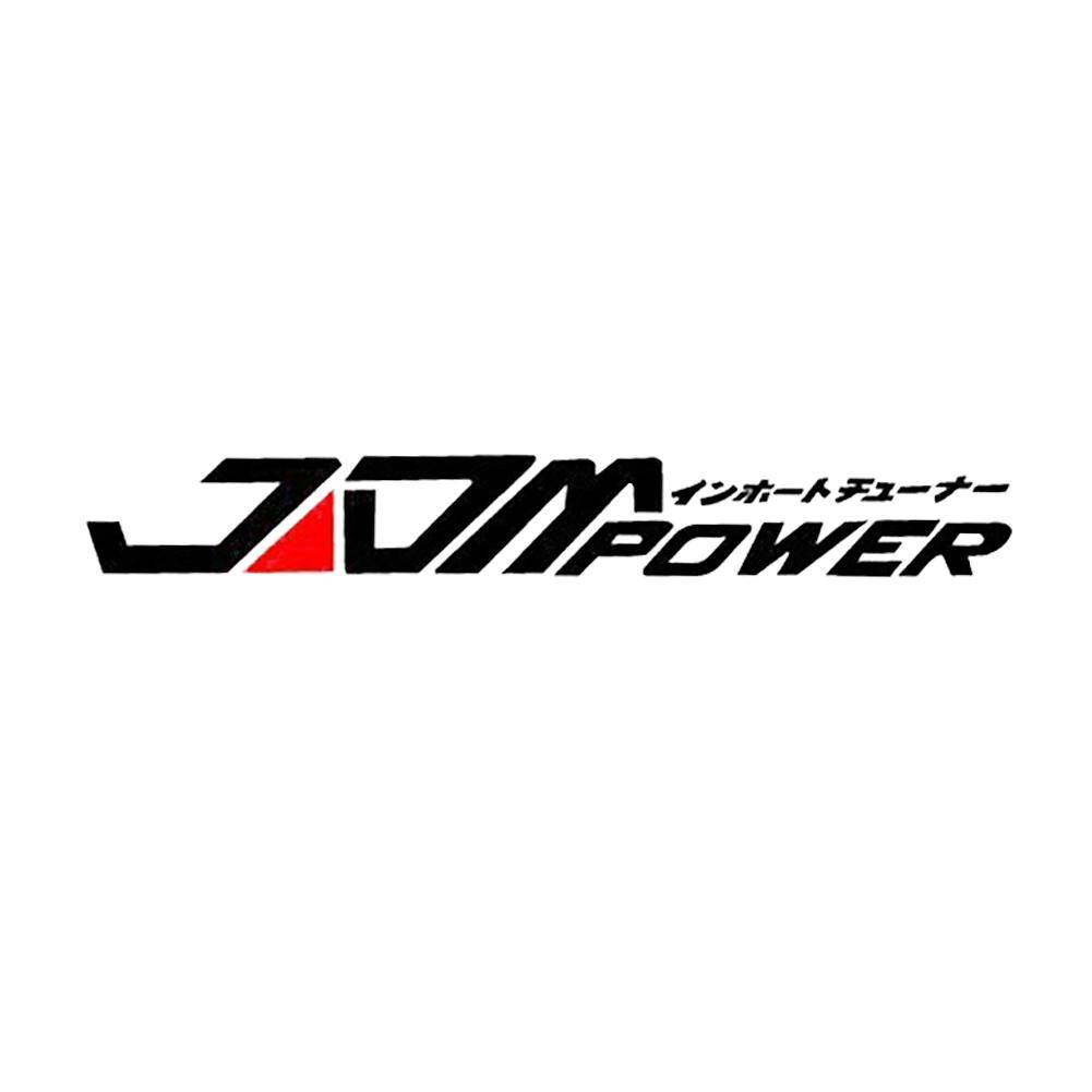 Tenmillion JDM POWER Car Sticker Window Bumper Decal for Toyota Honda Volkswagen Mitsubishi