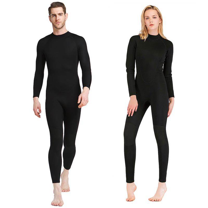 SBART Newest Men And Women 1.5MM One-piece Neoprene Wetsuit Long Sleeve Diving Suit for Diving, Surfing, Swimming and Others Water Sports