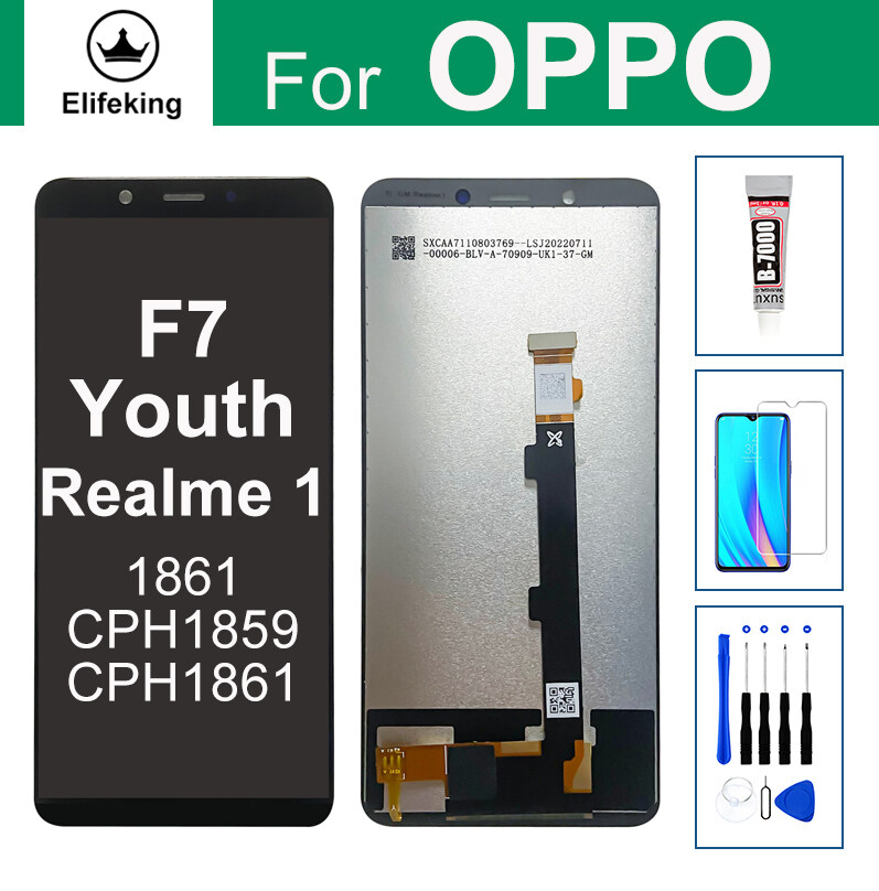 Realme Cph1859 Back Cover LCD For OPPO Realme F7 Youth CPH1859