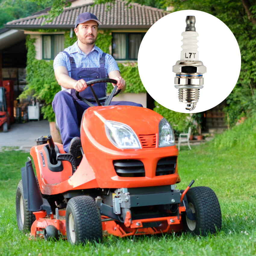 Bugi L7T Công Suất Cho Cưa Xích Xăng Và Máy Cắt Bàn Chải