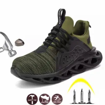 women's non slip steel toe shoes