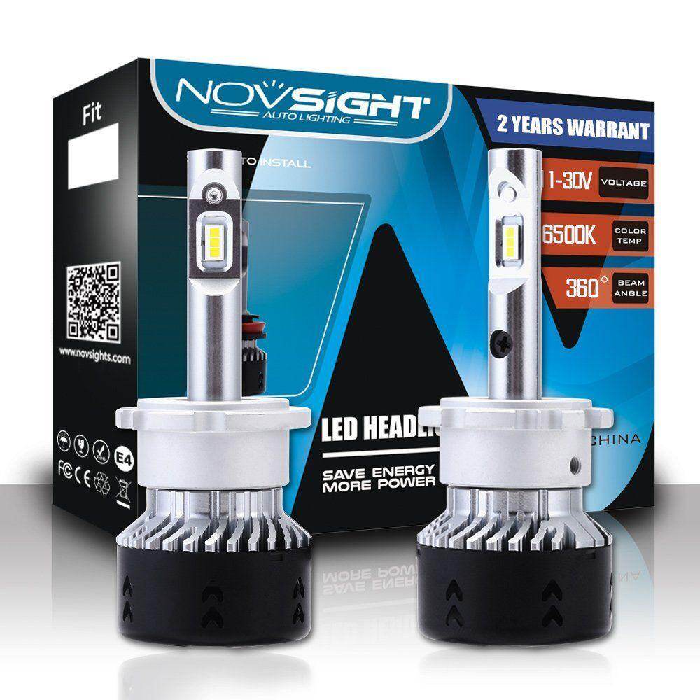 โปรโมชั่น NOVSIGHT D1S D2S D3S D4S D1R D2R D3R D4R LED Car Headlight