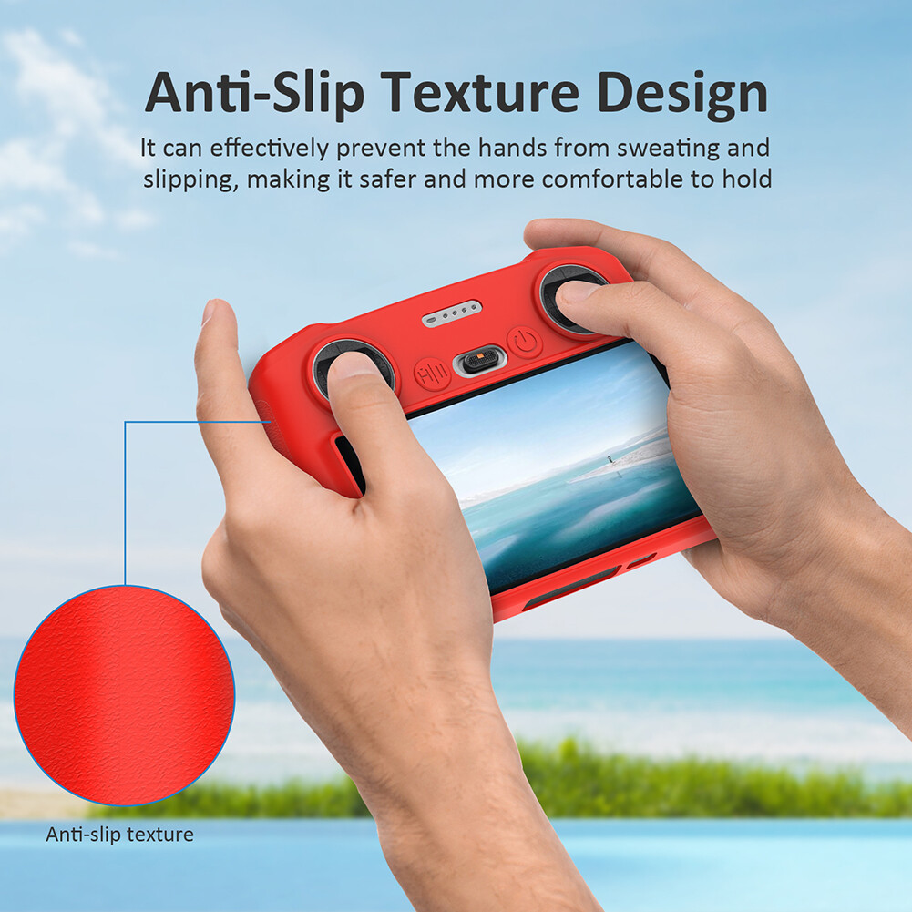 Remote Control Protective Sleeve Silicone Protective Cover Anti-Scratch Dustproof Accessories for DJI Mavic 3 Classic/Mini 3 PRO RC
