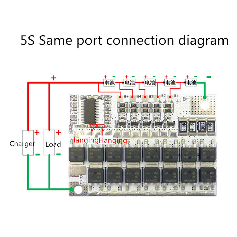 5S 4S 3S BMS 100A 21V 18V 16.8V 12V 18650 Li-Ion LMO Ternary Pin Lithium Mạch Bảo Vệ Hội Đồng Quản Trị Cân Bằng Sạc