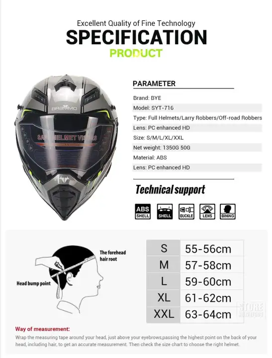 Bye New Motorcycle Helmet Men Full Face Helmet Moto Riding Abs