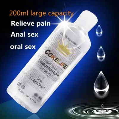 200ML COKELIFE Original Lubricating Long Lasting Gel Water-Soluble Lubricant Transparent Non-Grease Massage Oil