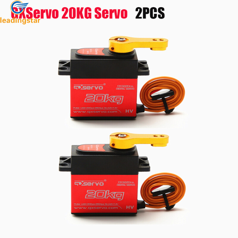 Leadingstar fast delivery waterproof 20kg servo high speed servo metal gear digital servo rc baja servo for 1/8 1/10 scale rc cars