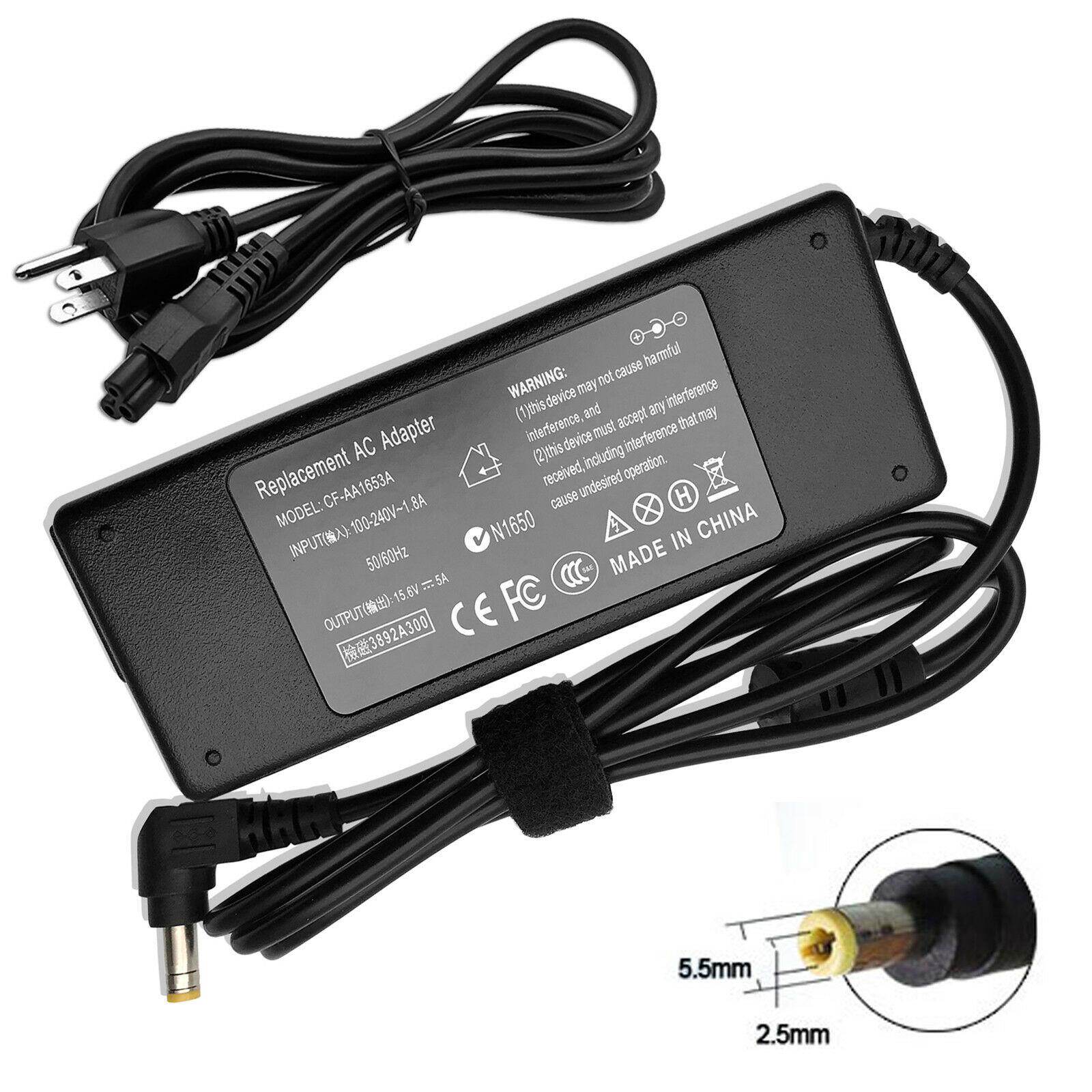 15.6V 5A 78W NEW AC Adapter Charger for Panasonic- ToughBook CF-73 CF-29 CF-30