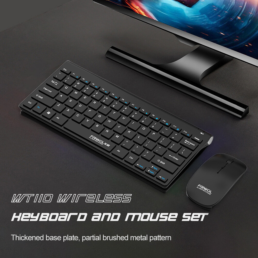 Combo Chuột phím Bàn phím bluetooth không dây Ba chế độ im lặng kích thước đầy đủ bàn phím cho máy tính xách tay máy tính xách tay Máy tính để bàn máy tính bảng