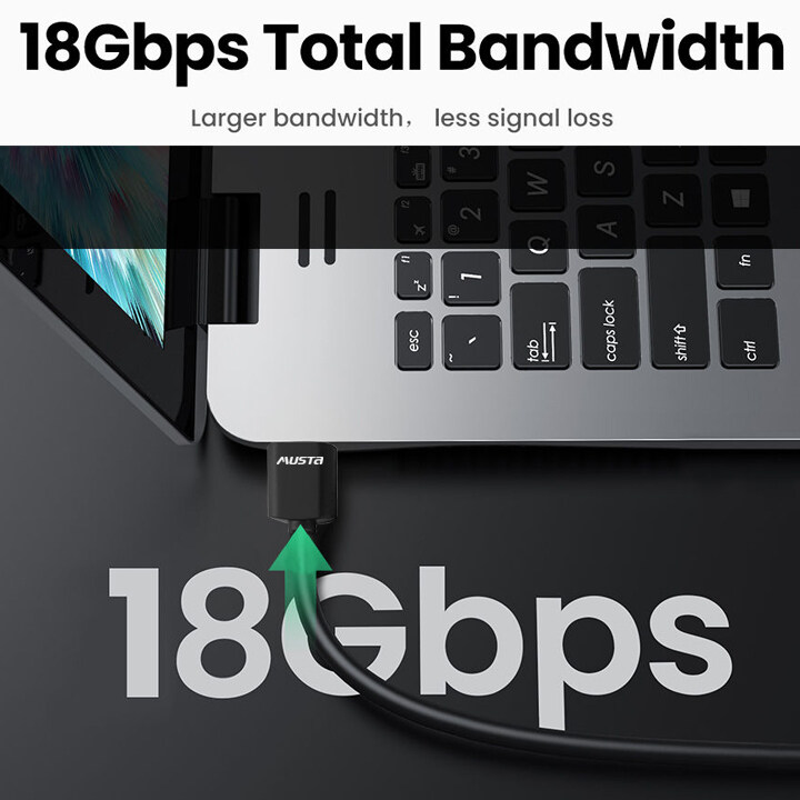 Musta 2.0 Tốc Độ Cao Cáp (1/1.5/2/3M) 18Gbps 4K 3D 1080P HDMI Cáp