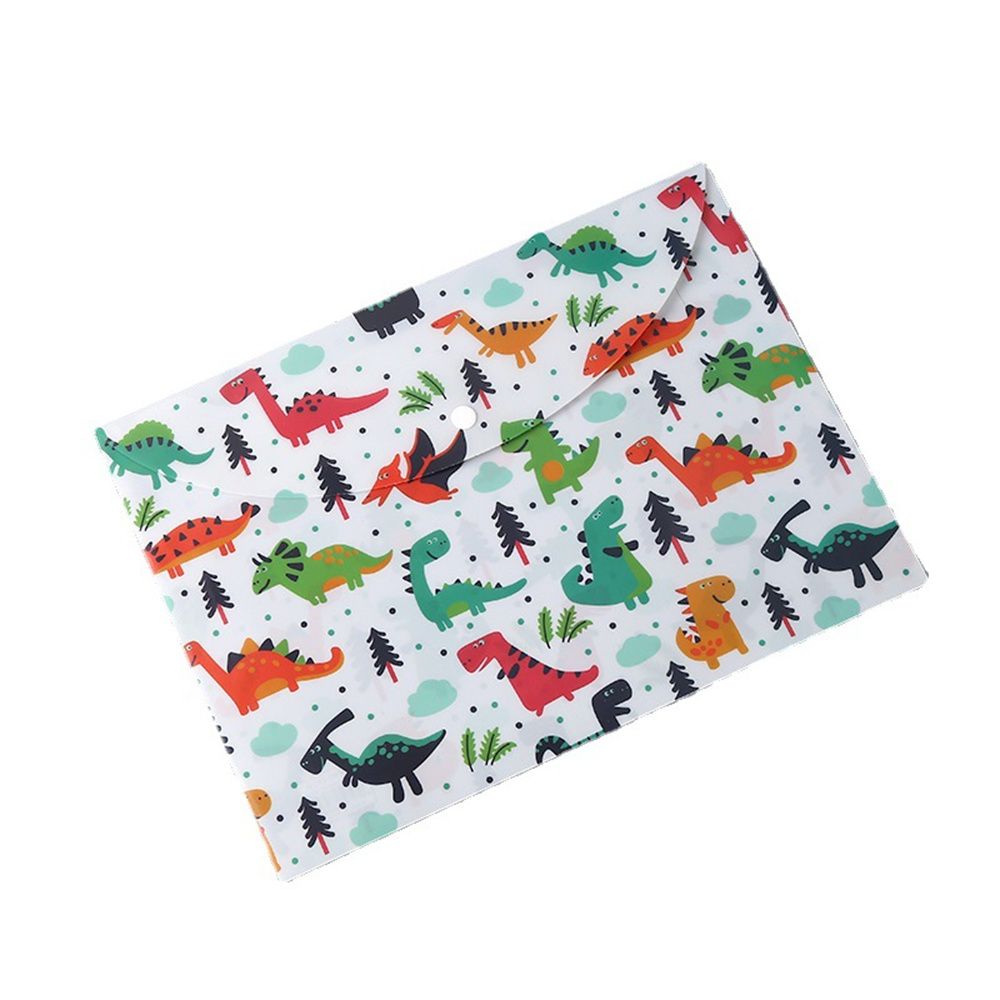 MMLUCK School Supplies Office for Student File Bag A4 File Folder Cartoon File Folder Document Bag Paper Organizer Bill Envelope