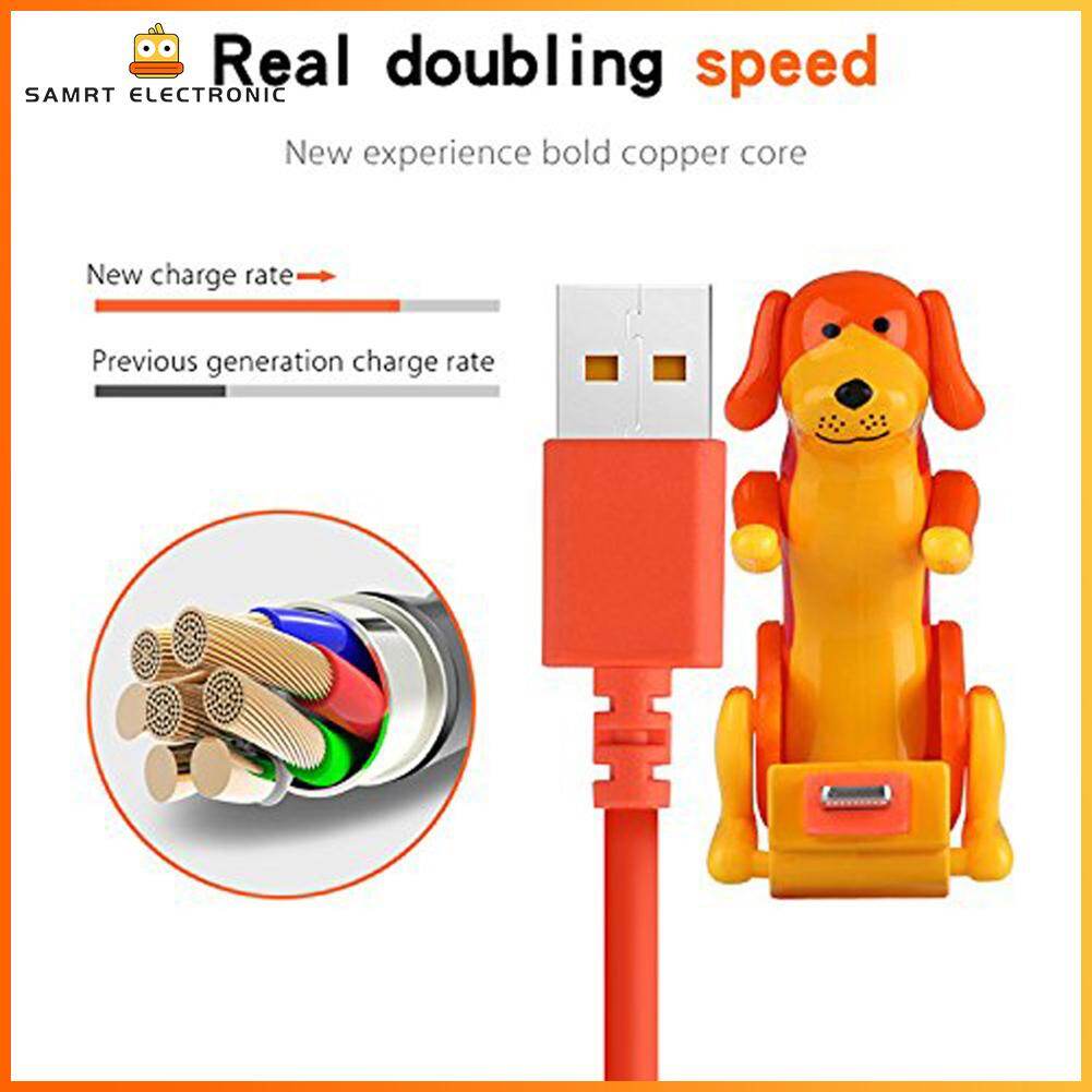 Portable Small Dog Cell Phone USB Charger Line Anti-winding for Phone Accessory