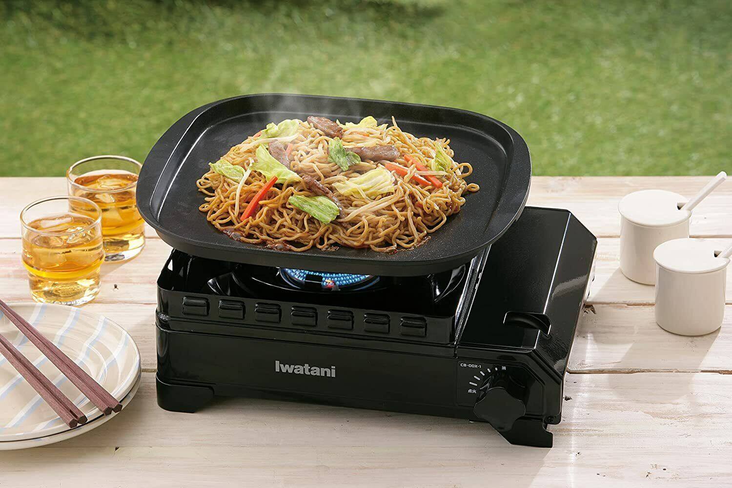 IWATANI Cassette Fu Tough Maru Cassette Stove Portable Outdoor CB-ODX-1  Black | Lazada Singapore