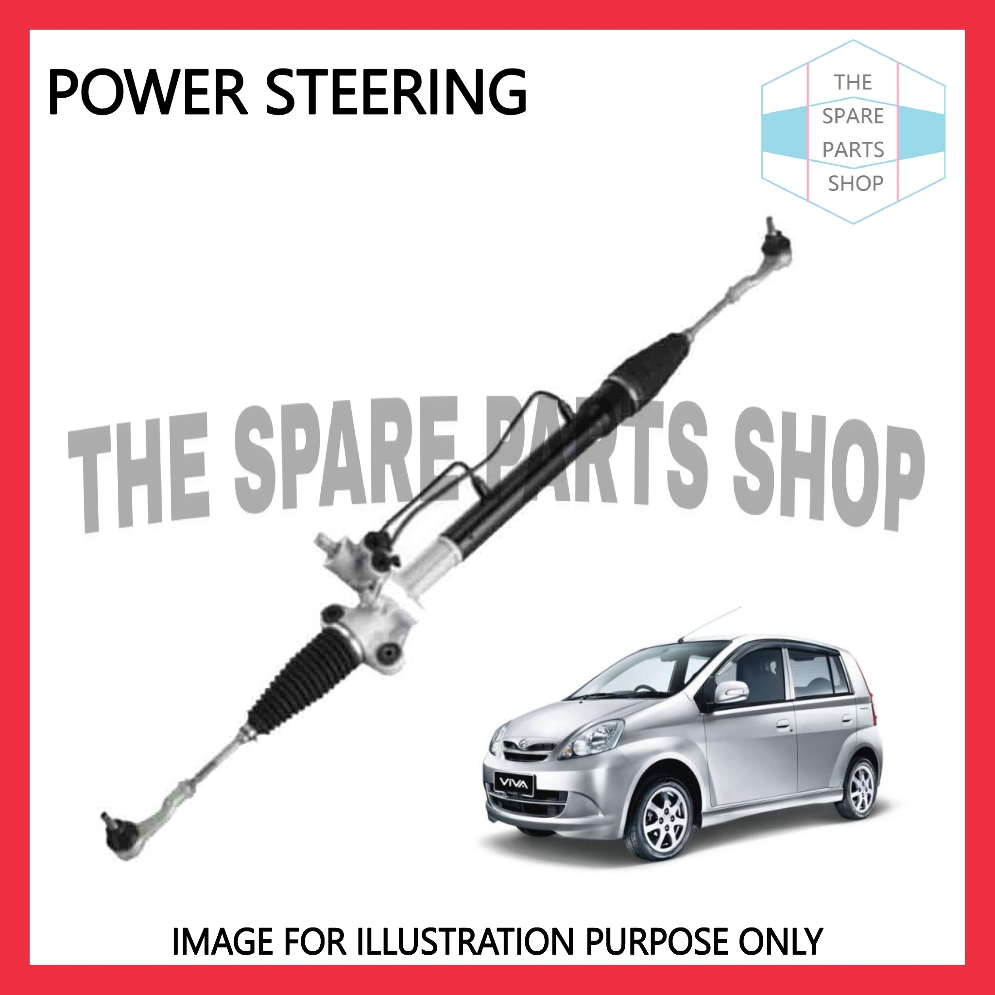 PERODUA VIVA 850 1.0 POWER STEERING RACK ASSEMBLY NEW OEM Lazada