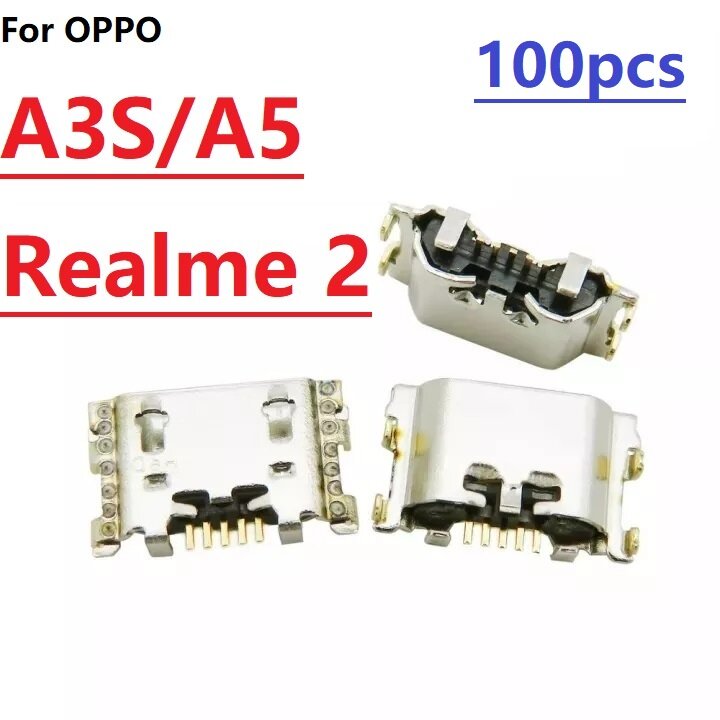 For oppo realme 2 usb charging port dock charger connector socket for oppo a3s a5