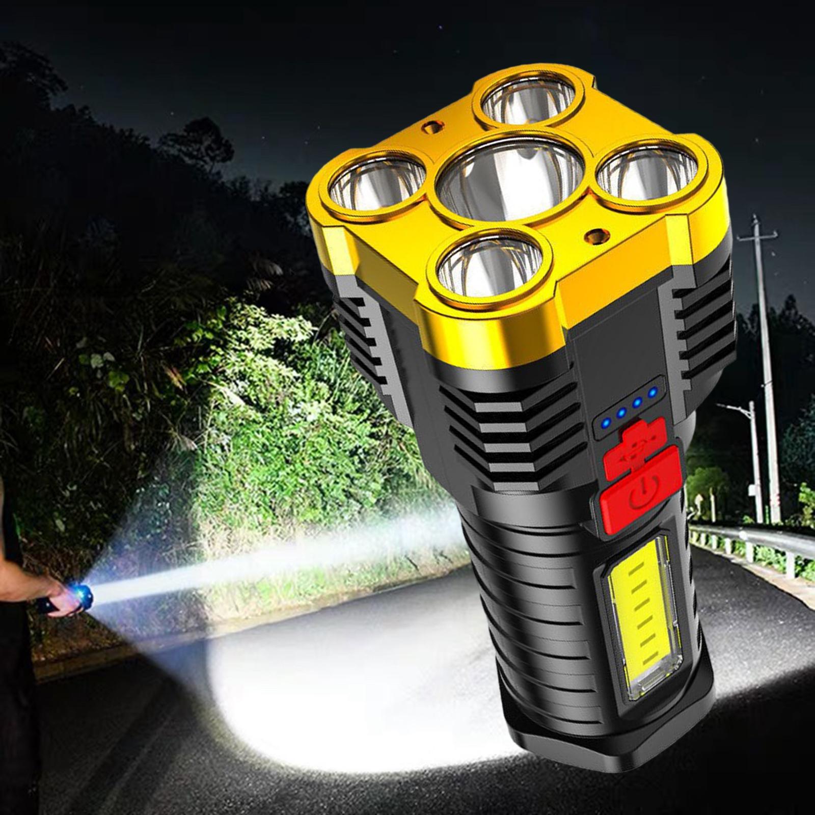 Serbery 2 Chiếc Đèn Pin Khẩn Cấp Đèn Pin LED Đèn Rọi Sạc Được 2400MAh ...