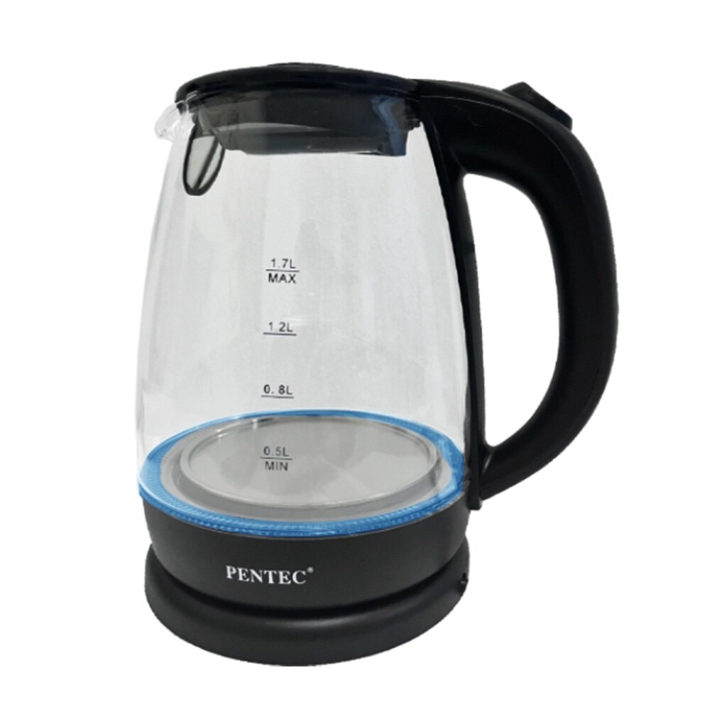 / Pentec Glass Jug Kettle (1.7 L) Rebusan Panas MK17G02 JK38 Lazada