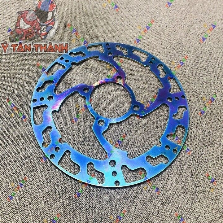 Đĩa thắng phay thái 220mm xanh titan - 12660