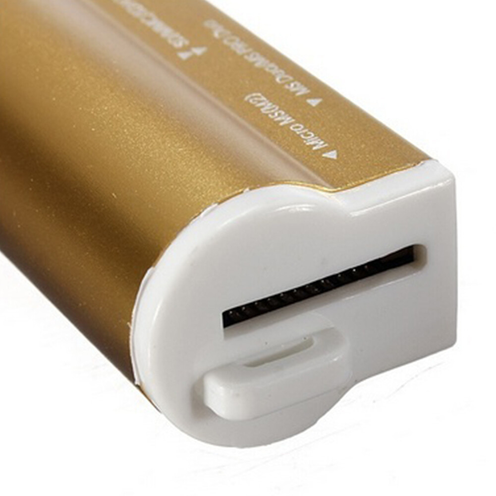tanjiaxun Multifunction USB 2.0 Micro SD TF MMC SDHC MS High Speed Memory Card Reader