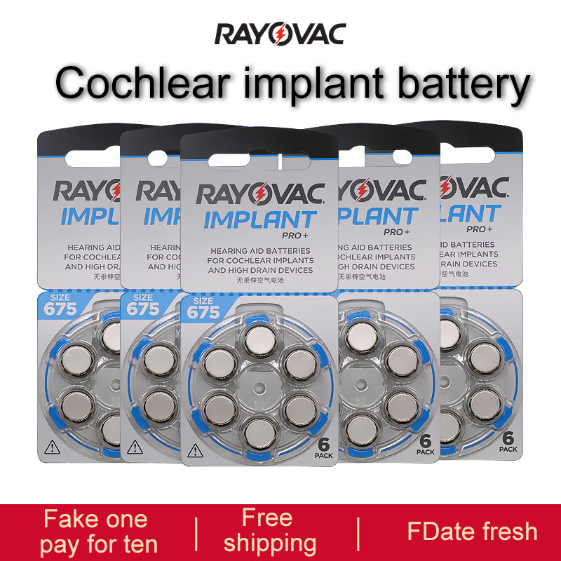 Implant Cochlear Hearing Aid Battery 675 A675 675a PR44 High Power Zinc