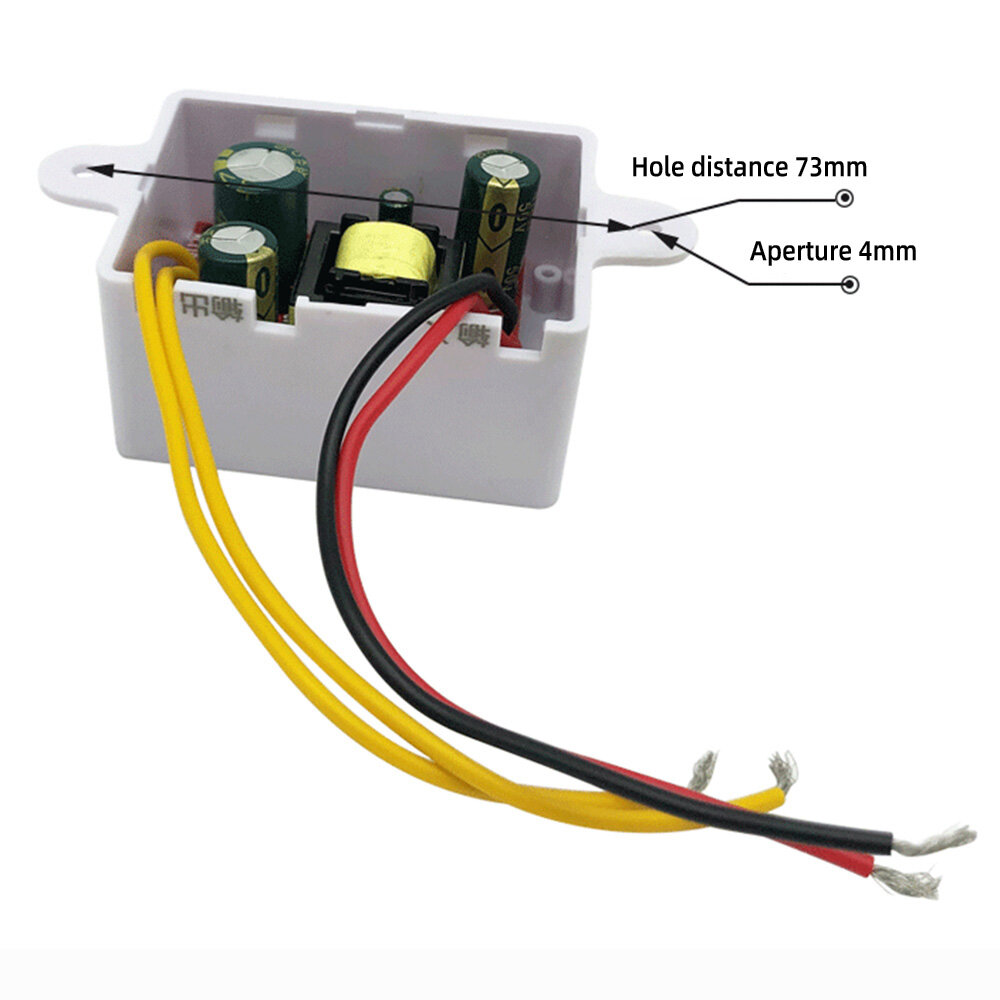 diymore Mô-đun Nguồn AC-DC Đầu Vào 100-240V Đầu Ra 220V Đến 12V 24V 3A 36W
