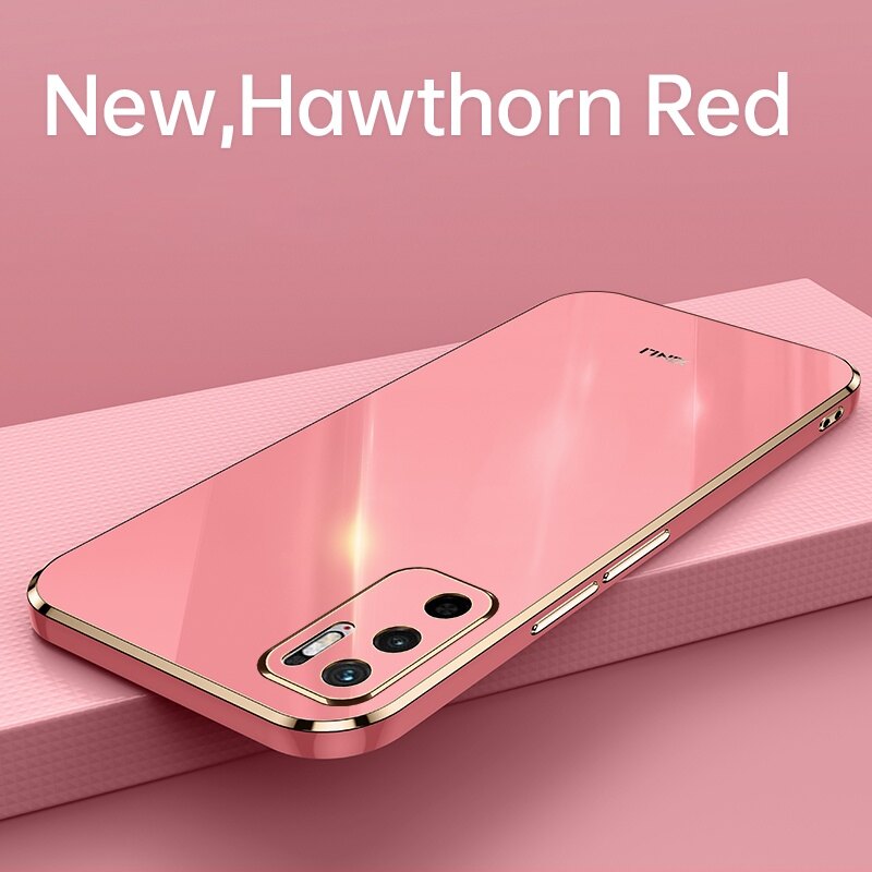 Xiaomi Redmi Note 10 5G Case Shockproof Soft Silicone Electroplating Back Cover Case Redmi Note10 5G Phone Casing