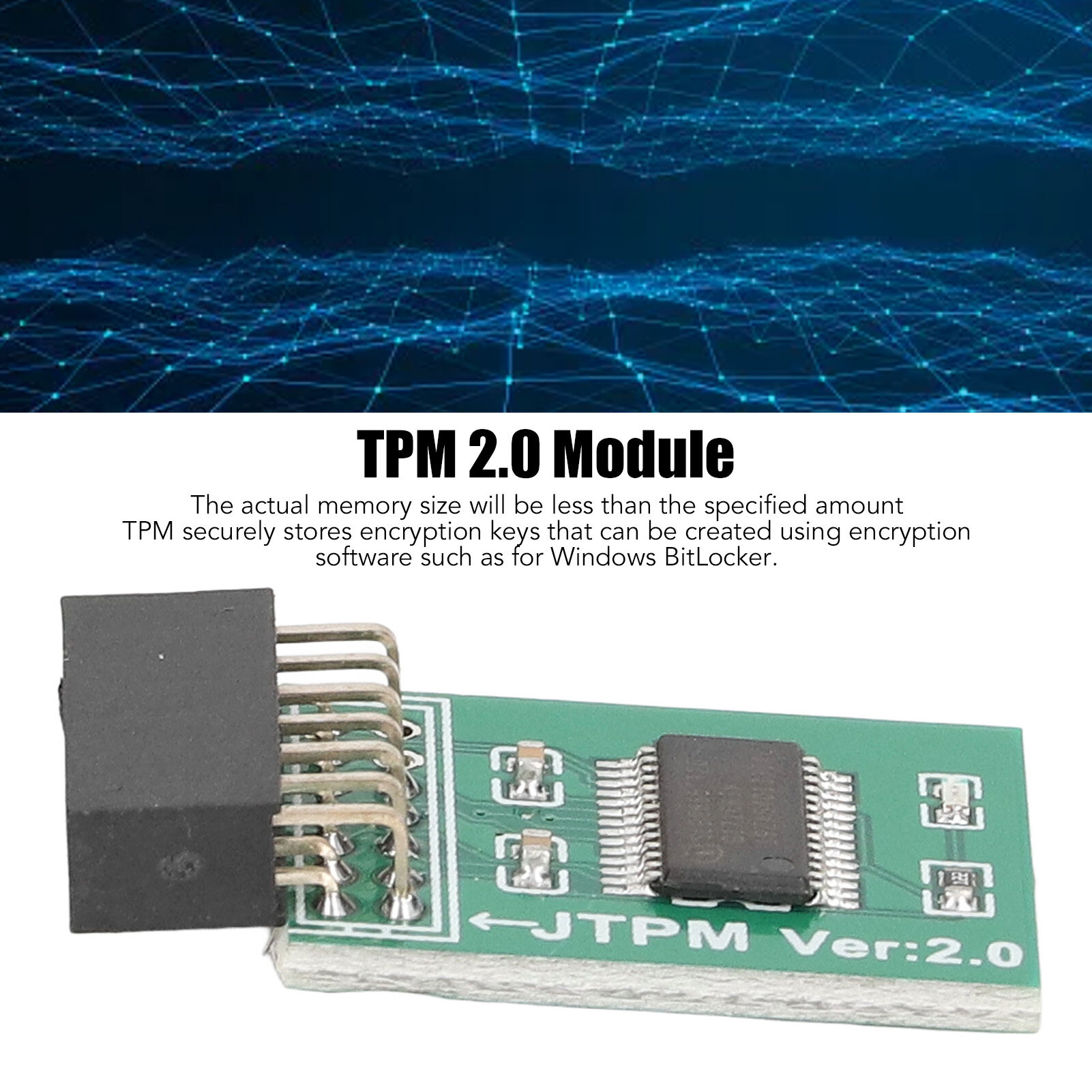 TPM 2.0 Module TPM Board 14 Pin Small Size for Computer | Lazada PH