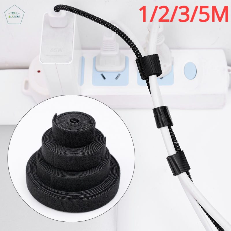 Tearable Cáp Nối Cuộn Quấn Dây Cáp Băng Bảo Vệ Chuột Dây Túi Đựng Tai Nghe Quan Hệ Bảo Vệ Quản Lý Cáp