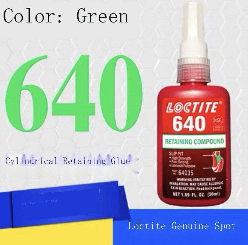 Loctite 601 glue 620 638 648 603 609 680 rubber bearings cylindrical