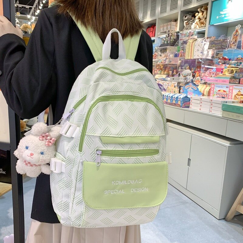 HOBIBEAR middle and high school students' high-value small fresh backpack
