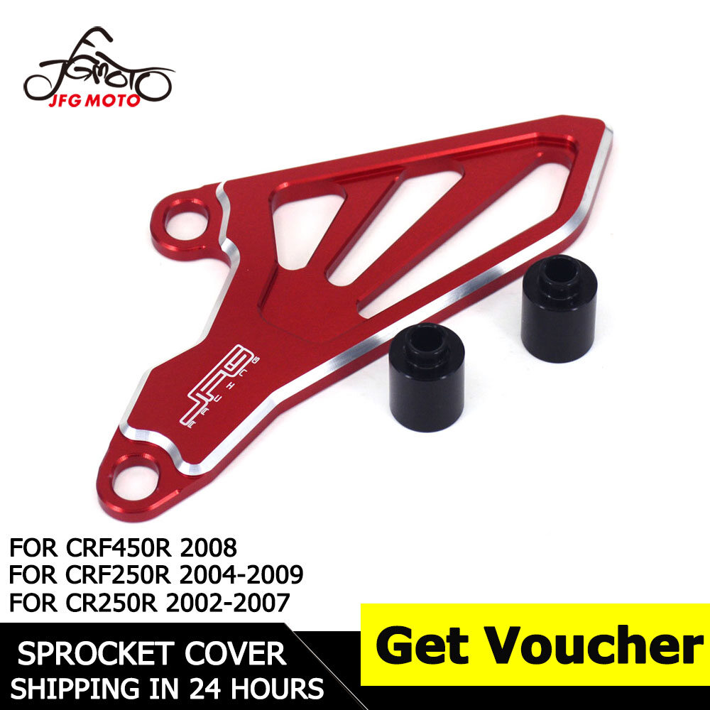JFG MOTO Motorcycle Sprocket Cover For CRF250R CRF450R CR250R