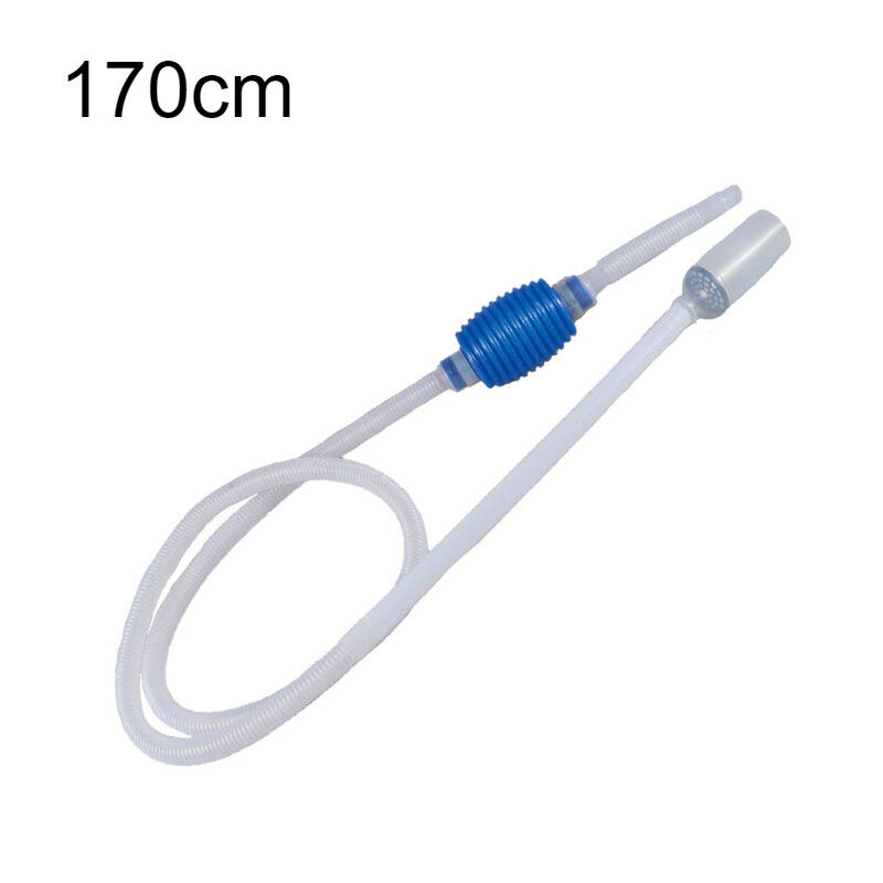 HATELI 1Pcs Semi-automatic Aquarium Clean Vacuum Water Change Changer Gravel Aquarium Simple Fish Tank Vacuum Siphon Pump Cleaner