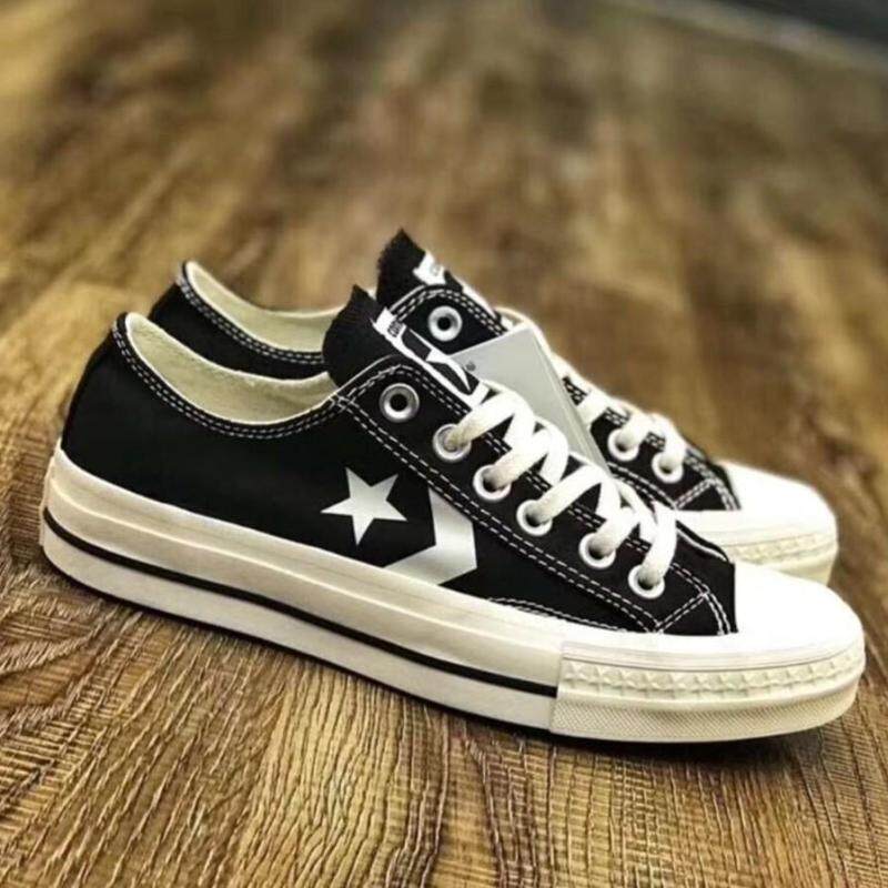 Bản Gốc Converse_star Player Giày Vải Thời Trang OX Converse_vetr CX-PRO Một Sao 1970 S Giày Nam Màu Đen