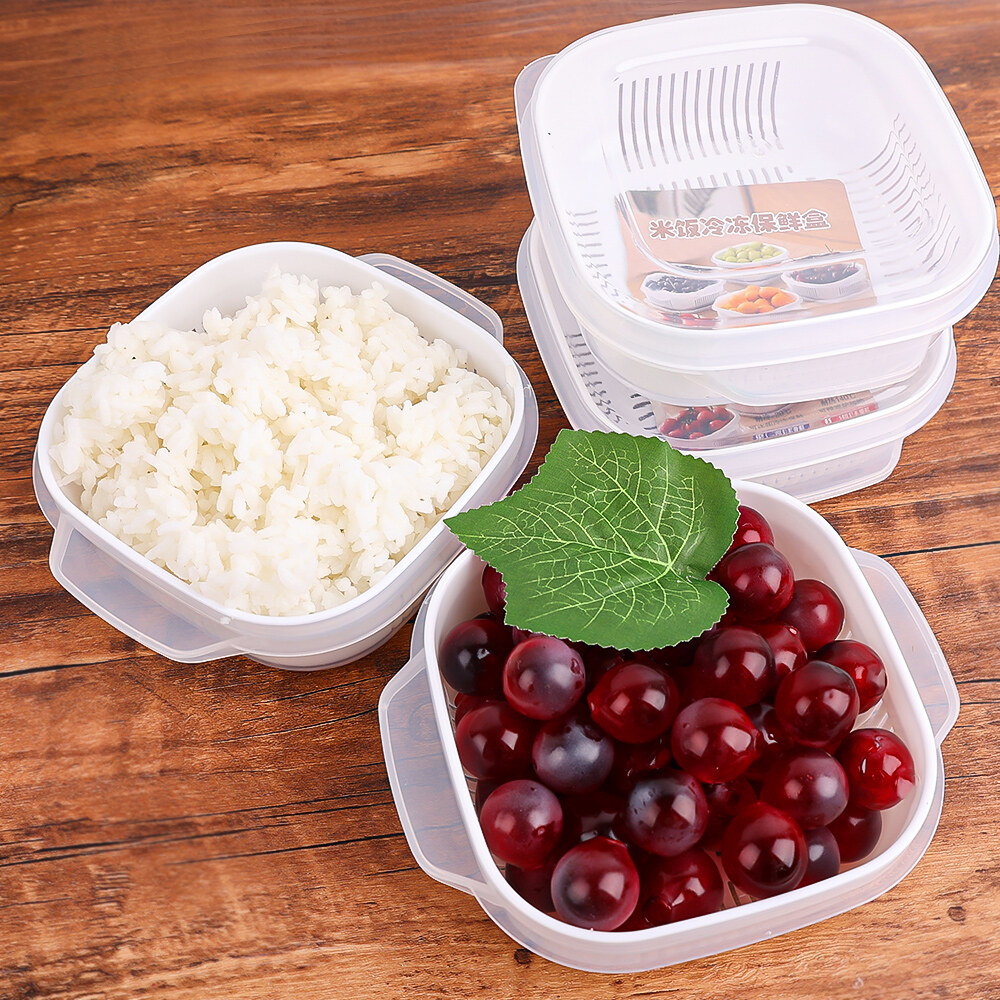 Rice Sub-packaging Box Microwave Heating Lunch Box Food Preservation Box