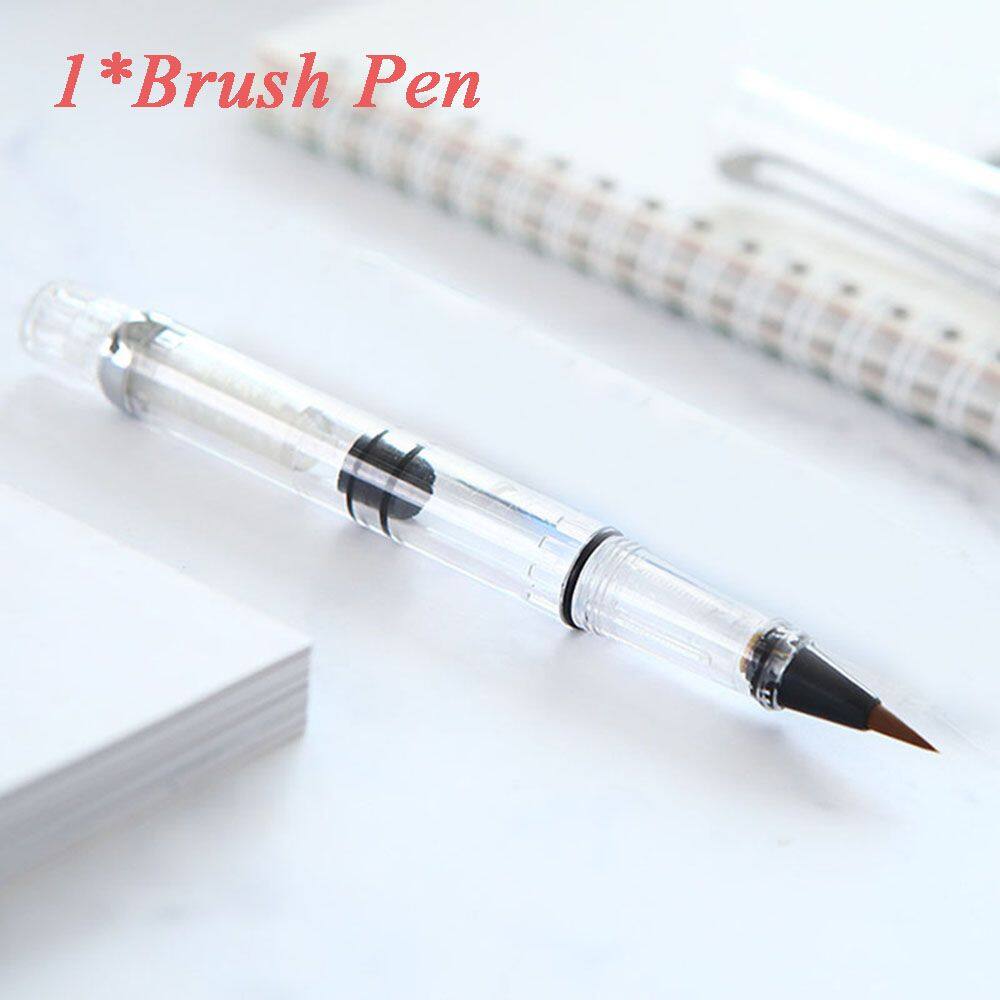 MMLUCK Chinese Bookmarks Refill Filling DIY Office Gold Powder Ink Art Drawing School Supplies Brush Pen