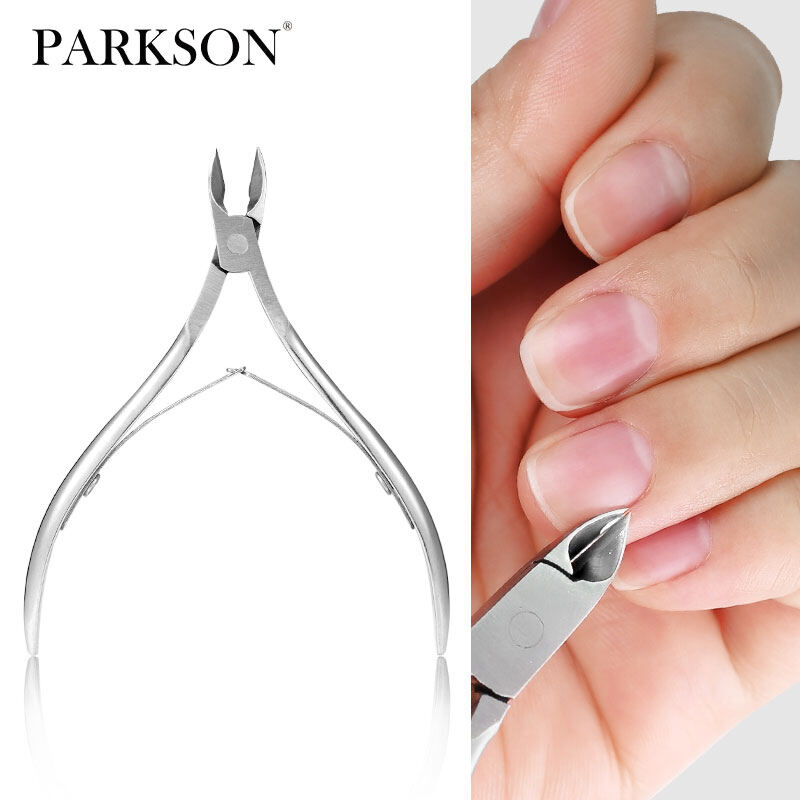 Parkson Cuticle Nippers Nail Manicure Cuticle Clippers Trimmer Dead Skin Remover Pedicure Stainless Steel Cutters Tools