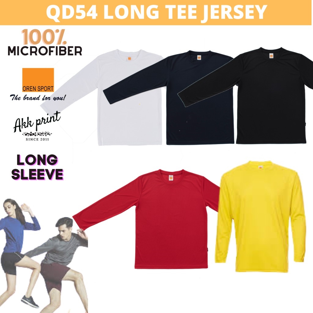 Microfiber T Shirt Long Sleeve Oren 