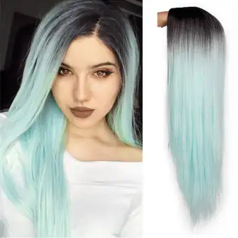 blue wig lazada