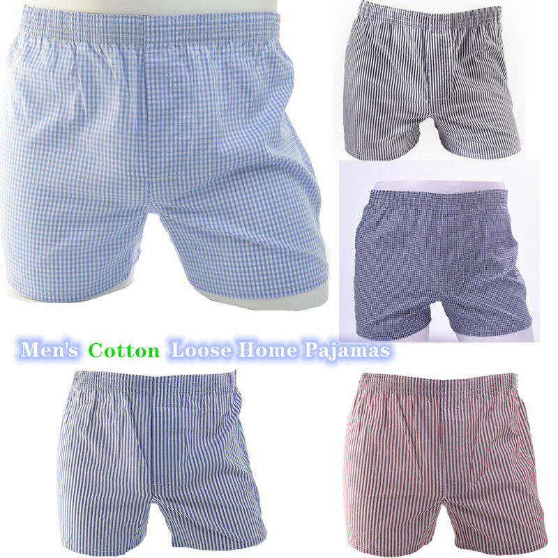 Mens cotton nightwear shorts Clearance