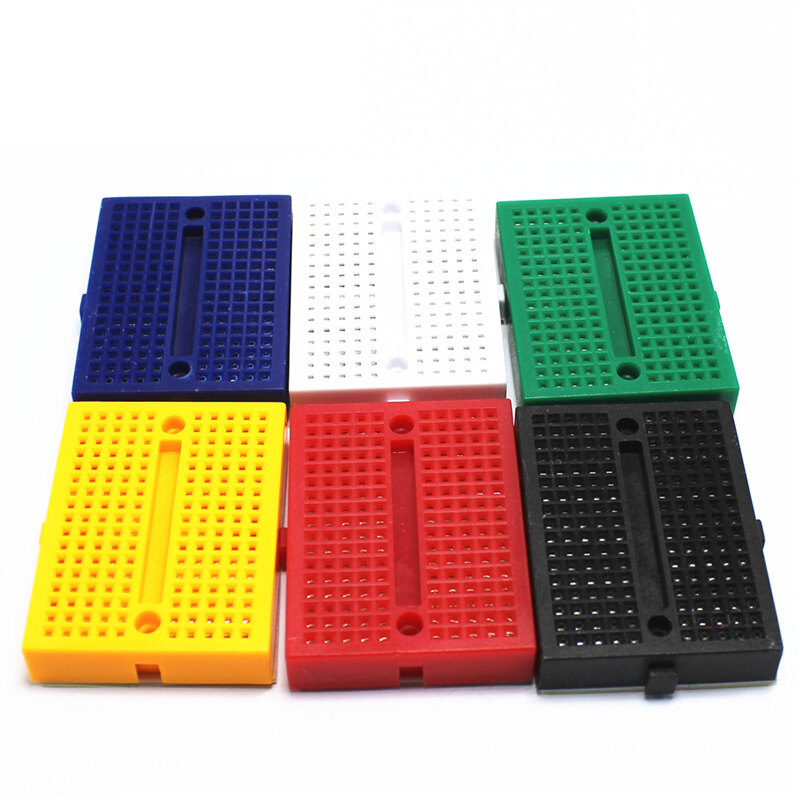 SYB-170 Mẫu Không Hàn Mini Breadboard 170 Bảng Kiểm Tra PCB Tie-Points