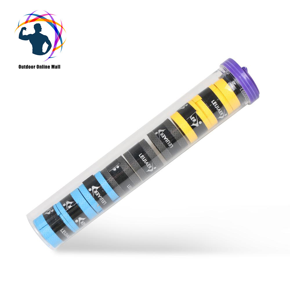 Pack of 9pcs Tennis Racket Overgrips Anti-skid Sweat Tape Wraps Badminton Racquet Over Grip Fishing Rod Sweat Band Grip