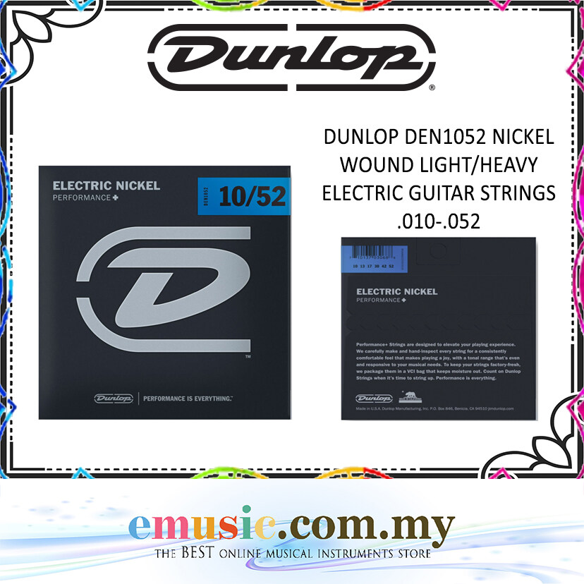 激安ブランド Dunlop Jim Nickel Plated Steel Electric Guitar Strings HEAVY 12-54  DEN1254 vizier-me.com