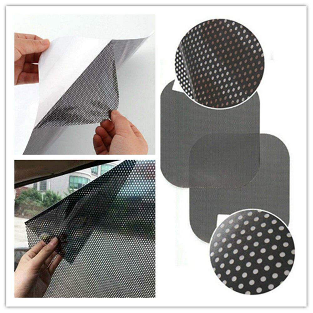 2 Tấm Che Nắng Xe Hơi Khối Bên Cửa Sổ Phía Sau, Tấm Chắn Bảo Vệ Chống Tĩnh Điện