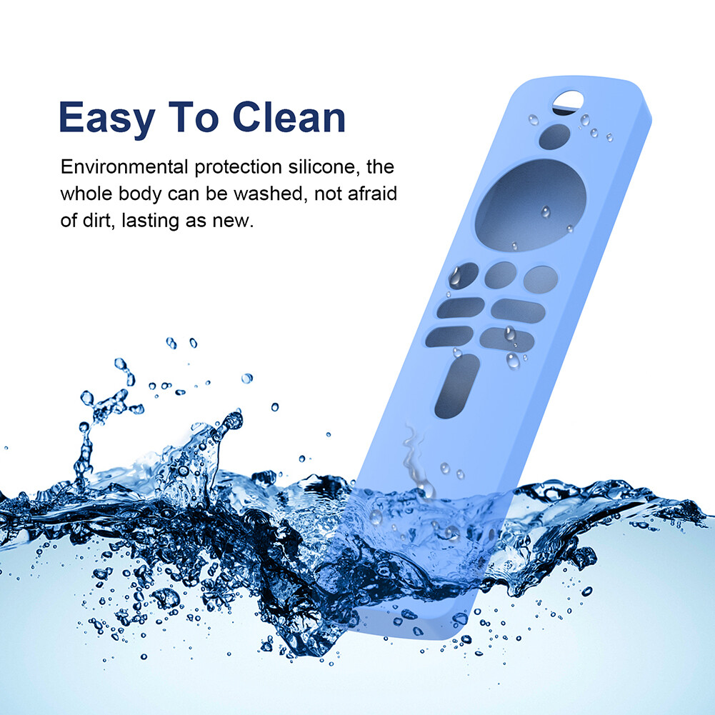 Drop-Proof Shell with Lanyard Remote Control Cover Protector Shockproof Anti-Slip Accessories for Xiaomi 4K TV MiBoX 2nd Gen