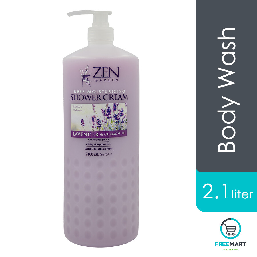 Zen Garden Shower Cream 2.1 liter Lavender / Goat's Milk / Carrot