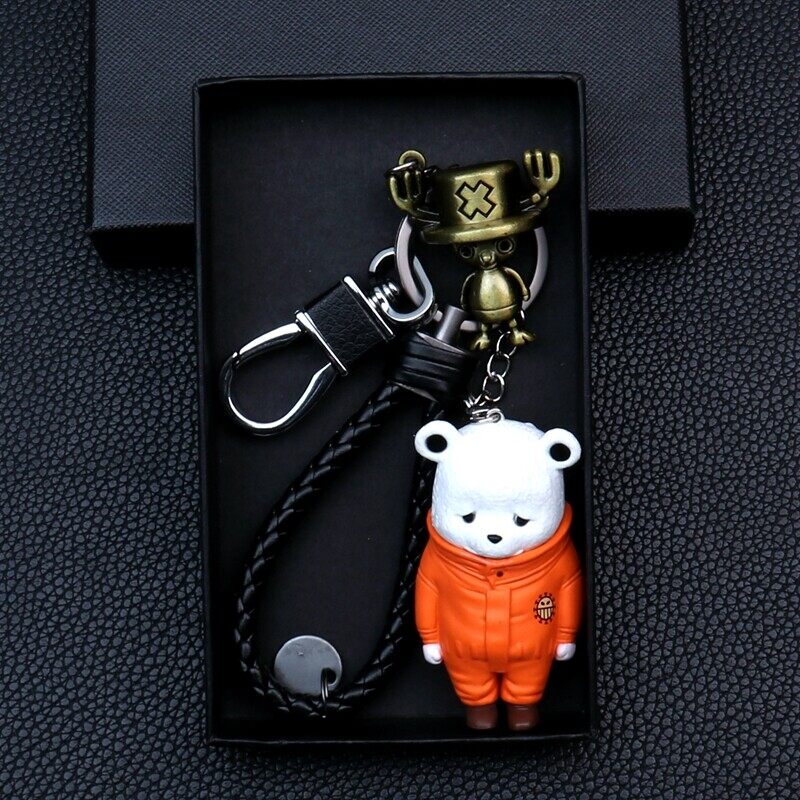 (In stock) Cute apology Bepo bear One Piece keychain