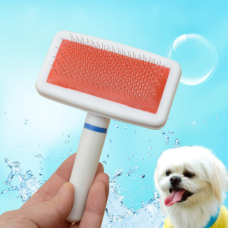 SHOOTHE Dog Grooming Gilling Brush Remover Rake Comb Puppy Vật Nuôi Đa Năng Kim Lược Dog Cat Pet Vẻ Đẹp Grooming Tool 1 Cái Dog Tóc Túi Khí Combs