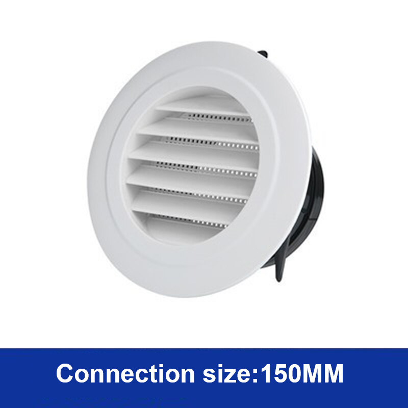exterior-wall-air-vent-grille-plastic-round-air-exhaust-vent-grille