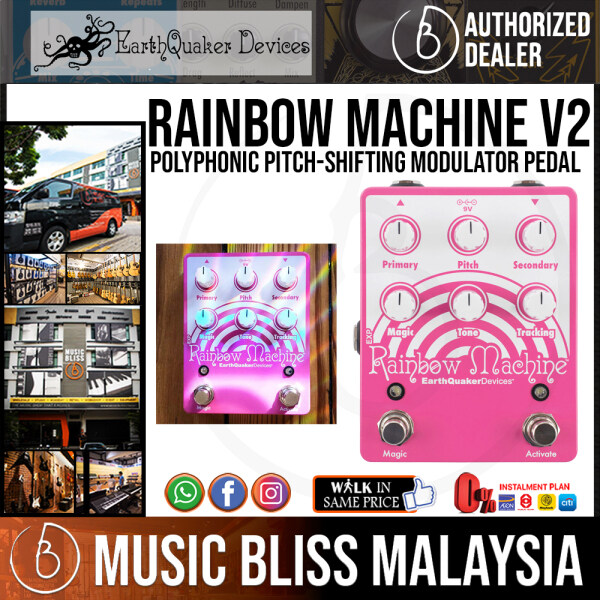 EarthQuaker Devices Rainbow Machine V2 Polyphonic Pitch-shifting Modulator Pedal Malaysia
