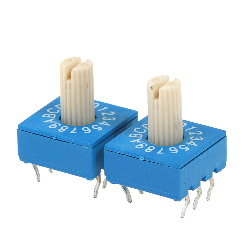 HomeinGarden 1PCS 0-F Rotary Encoder Switch with Handle 16-bit 8421C ...